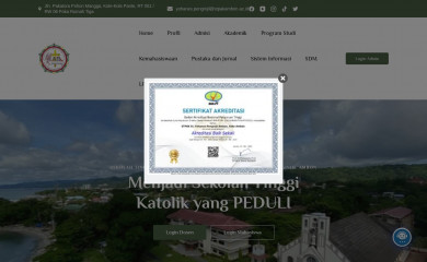 stpakambon.ac.id screenshot