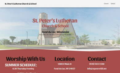 stpetersfdl.net screenshot