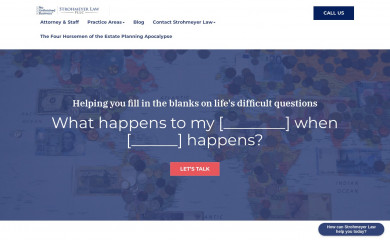 strohmeyerlaw.com screenshot