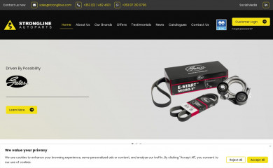 stronglines.com screenshot
