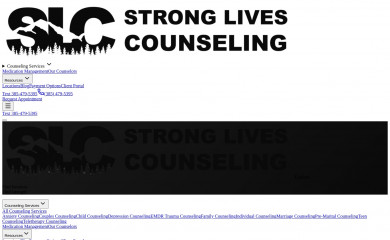 stronglivescounseling.com screenshot
