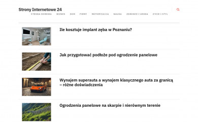 strony-internetowe24.pl screenshot