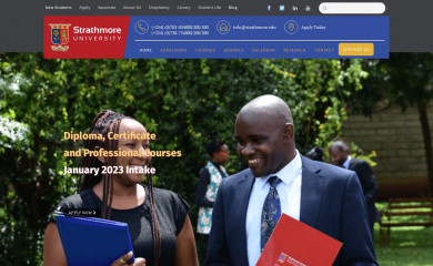 strathmore.edu screenshot