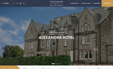 strathmorehotels-thealexandra.com screenshot