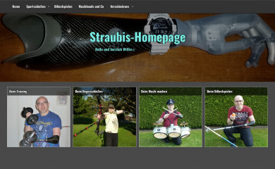 straubis-homepage.de screenshot