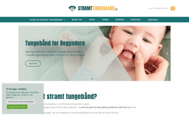 stramttungebaand.dk screenshot