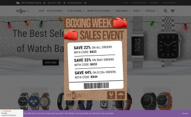 http://strapsco.com screenshot