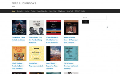 streamaudiobooksite.net screenshot