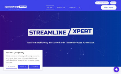 streamlinexpert.co.uk screenshot
