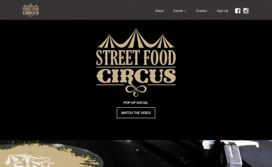 streetfoodcircus.com.au screenshot
