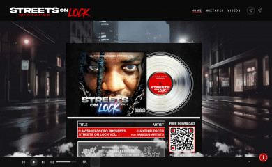 streetsonlockmixtapes.com screenshot