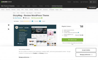 http://strictthemes.com/to/dizzy screenshot