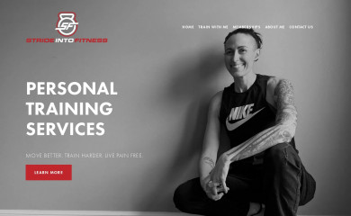 strideintofitness.com screenshot