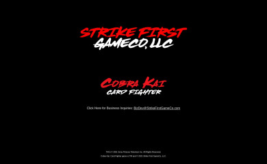 strikefirstgameco.com screenshot
