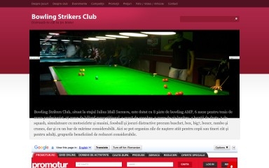 strikersclub.ro screenshot