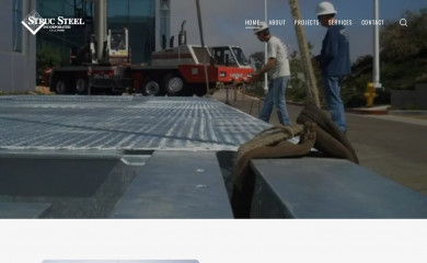 strucsteel.com screenshot