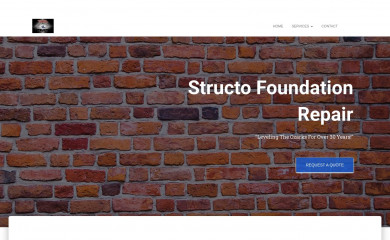 structofoundationrepair.com screenshot