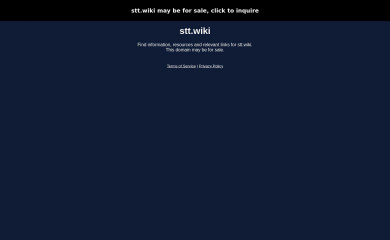 stt.wiki screenshot