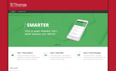 stthomas.com.au screenshot