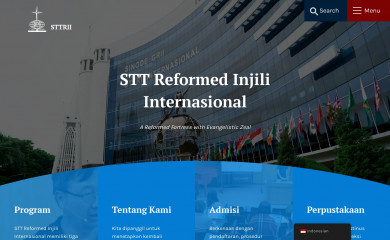 sttrii.ac.id screenshot