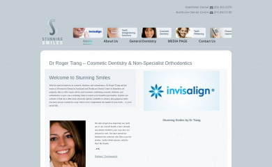stunningsmiles.co.nz screenshot