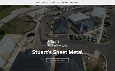 stuartssheetmetal.com screenshot