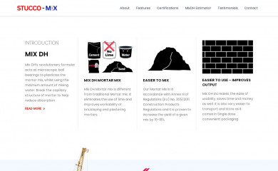 stucco-mix.com screenshot