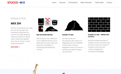stucco-mix.com screenshot