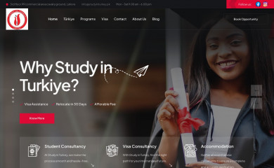 studyinturkey.pk screenshot