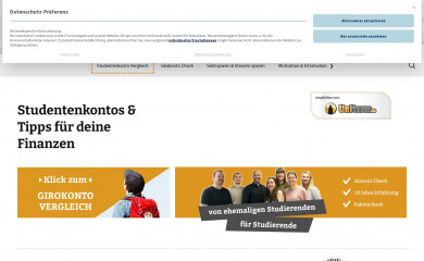 studenten-girokonto.de screenshot