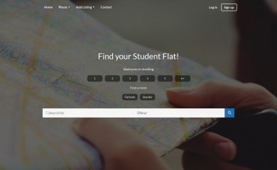studentflat.co.nz screenshot