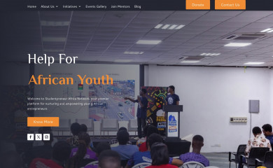 studentpreneurafrica.org screenshot