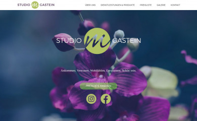 studiom-gastein.at screenshot