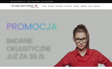 studiooptyczne.tychy.pl screenshot