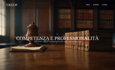 studioavvocatigreco.it screenshot