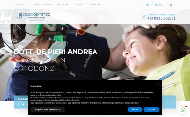 studiodentisticodepieri.it screenshot