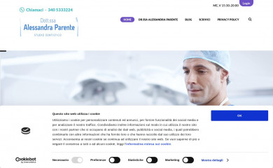 studiodentisticoparente.com screenshot
