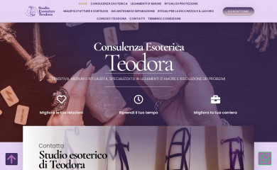 studioesotericoteodora.com screenshot