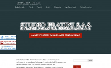 studiofratini.com screenshot