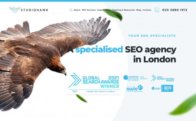 studiohawk.co.uk screenshot