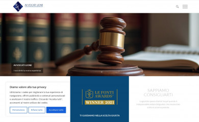 studiolegalelionesarli.it screenshot