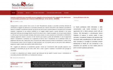 studiopaolostefani.it screenshot