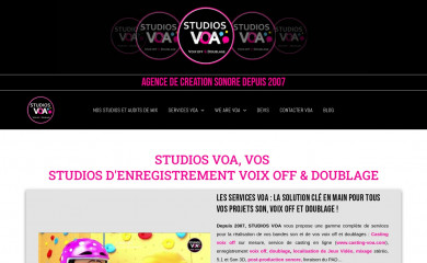 studios-voa.com screenshot