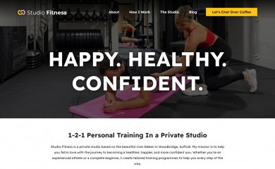 studio-fitness.co.uk screenshot