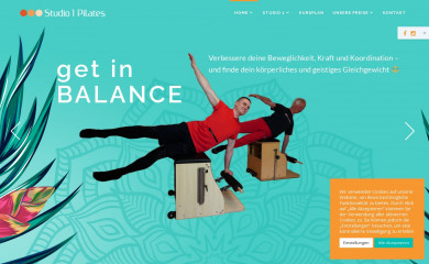 studio1-pilates.de screenshot