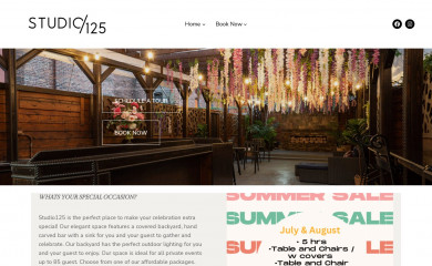 studio125nyc.com screenshot