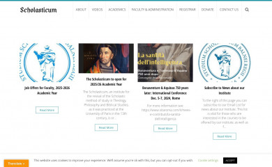 studium-scholasticum.org screenshot