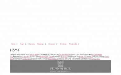 sturmerhall.com screenshot