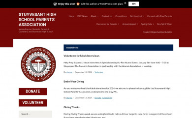 stuy-pa.org screenshot