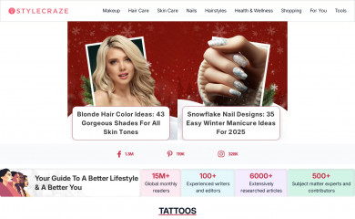 stylecraze.com screenshot